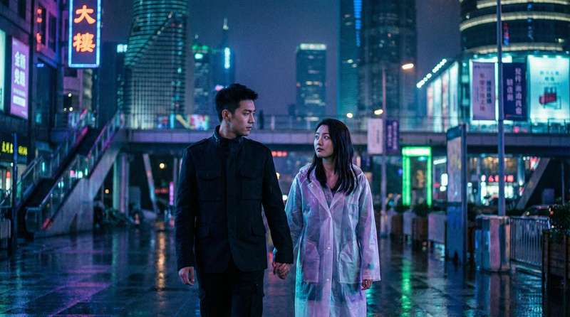 海角社区春节旅游视频-上海夜景